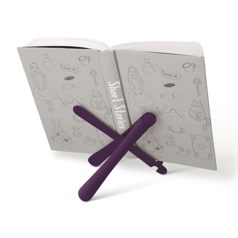IF The Hands Stand, Hands Free Reading Tablet & Book Holder - Aubergine - Image 5